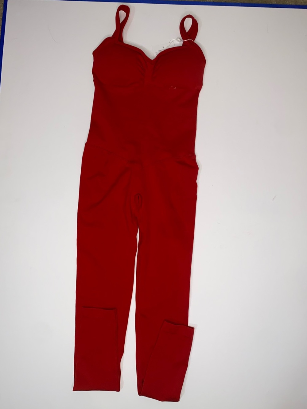 BuffBunny Red Fitted Jumpsuit Romper